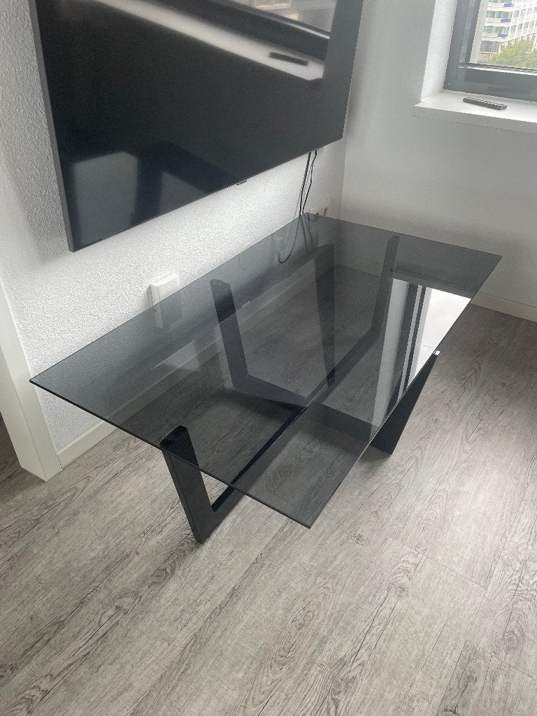 Kave Home salontafel, Ophalen, 100 tot 150 cm, 50 tot 100 cm, Zo goed als nieuw