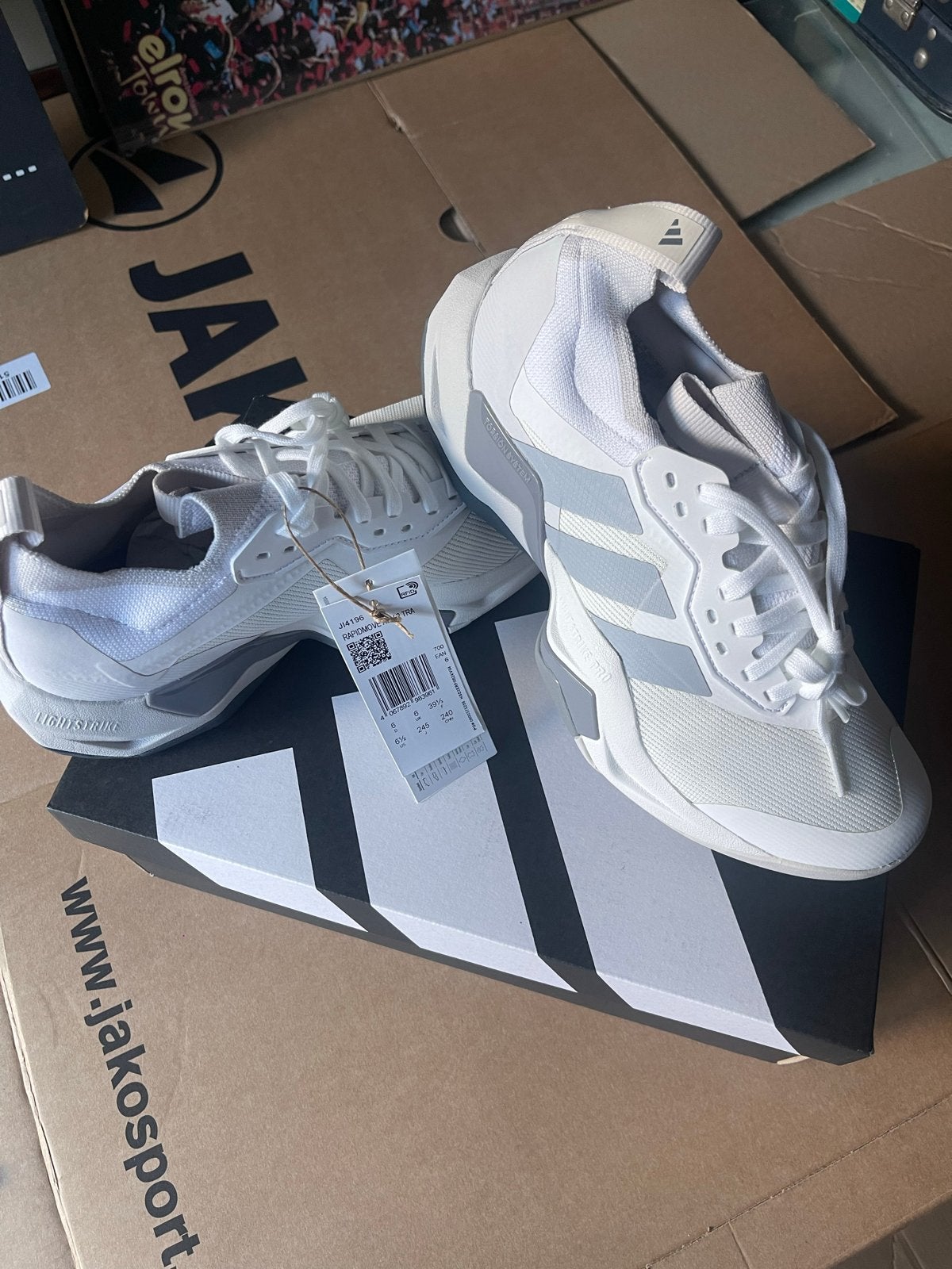 Adidas Rapidmove Adv 2 Trainer M - Nieuw in doos, Ophalen, Wit, Nieuw, Sneakers of Gympen