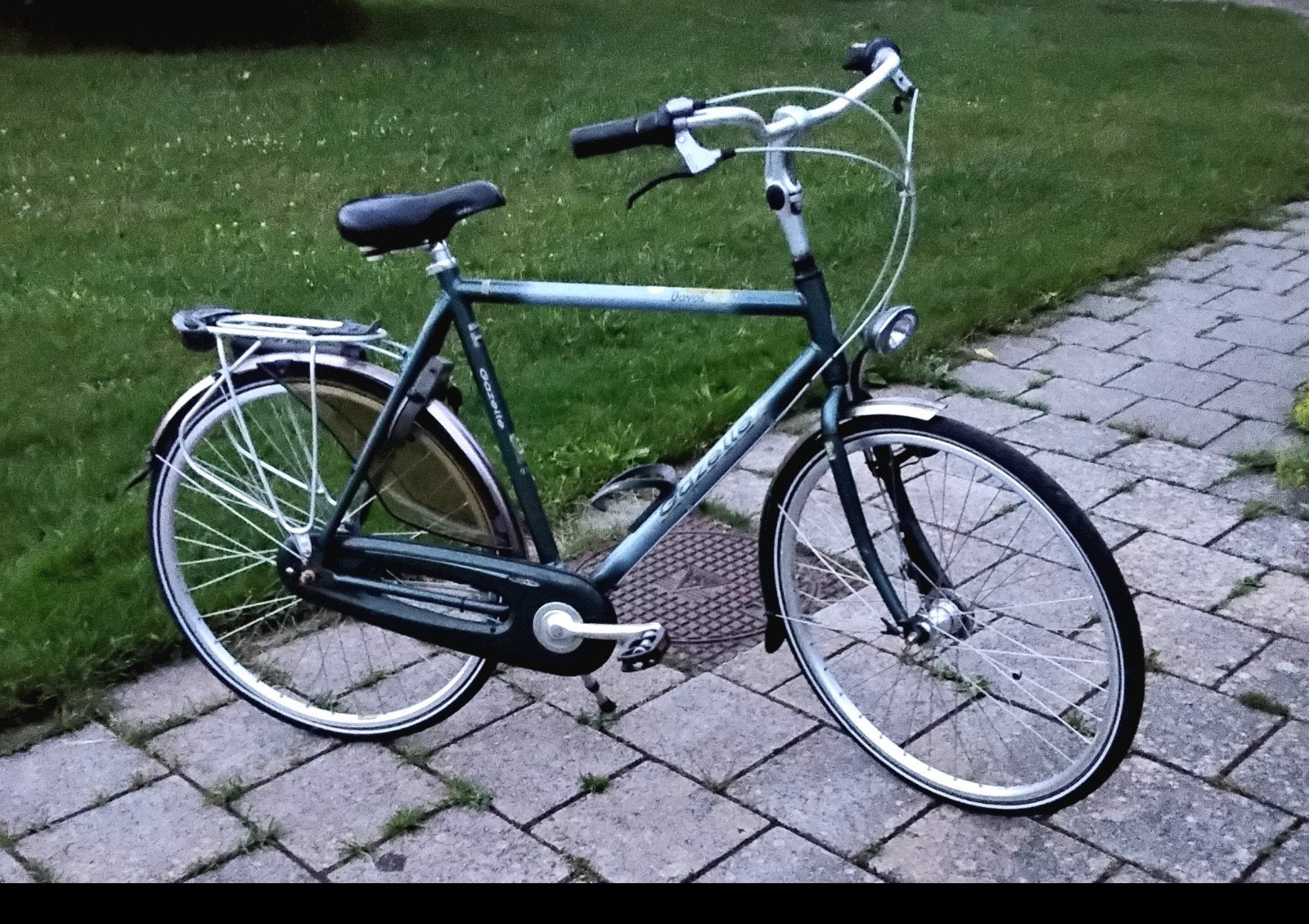 Gazelle Davos Herenfiets nette en goed onderhouden N7-H61cm, Ophalen, Gebruikt, Versnellingen, 57 tot 61 cm