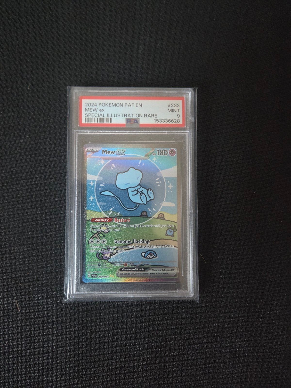 Bubble mew psa 9, Ophalen of Verzenden, Nieuw, Losse kaart, Foil