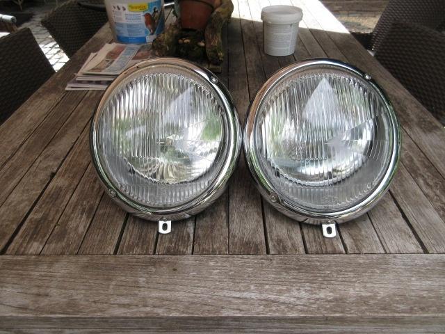 Hella 4475 liggende koplampen VW kever/Porsche 356, Ophalen of Verzenden, Gereviseerd, Porsche