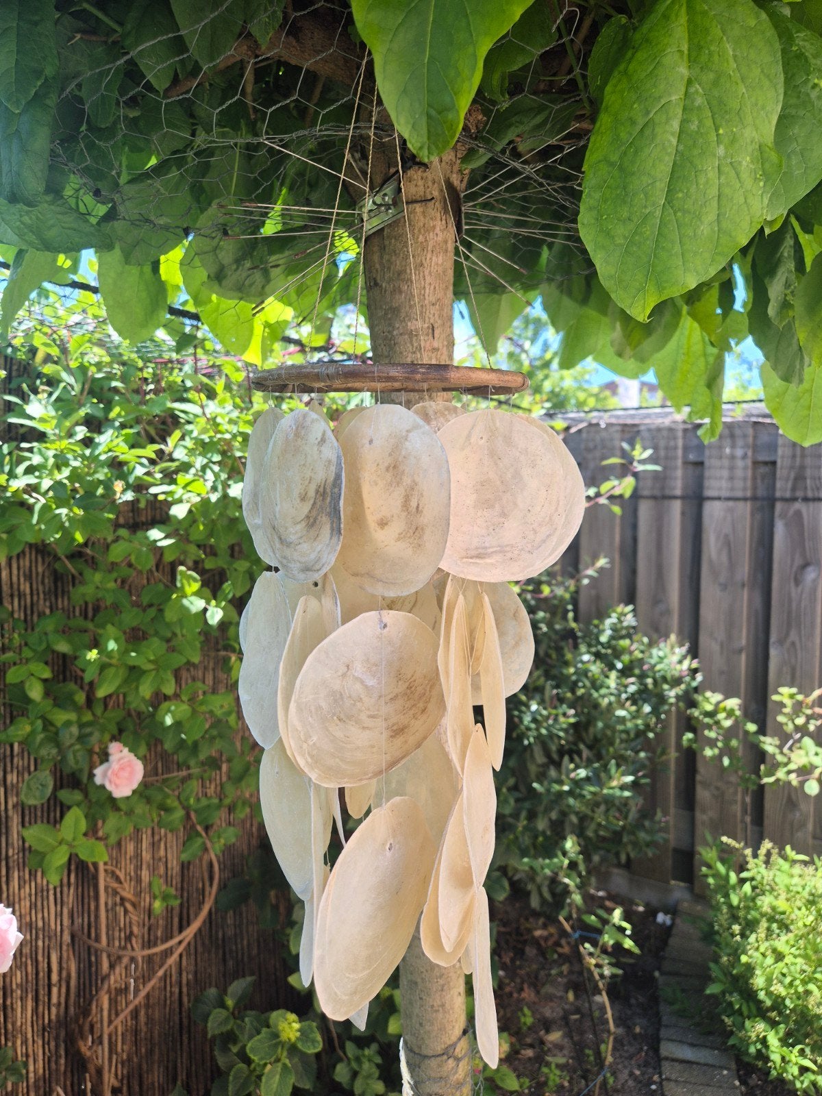 Grote schelpenhanger, Tuin en Terras, Windwijzers en Windmolens, Ophalen of Verzenden