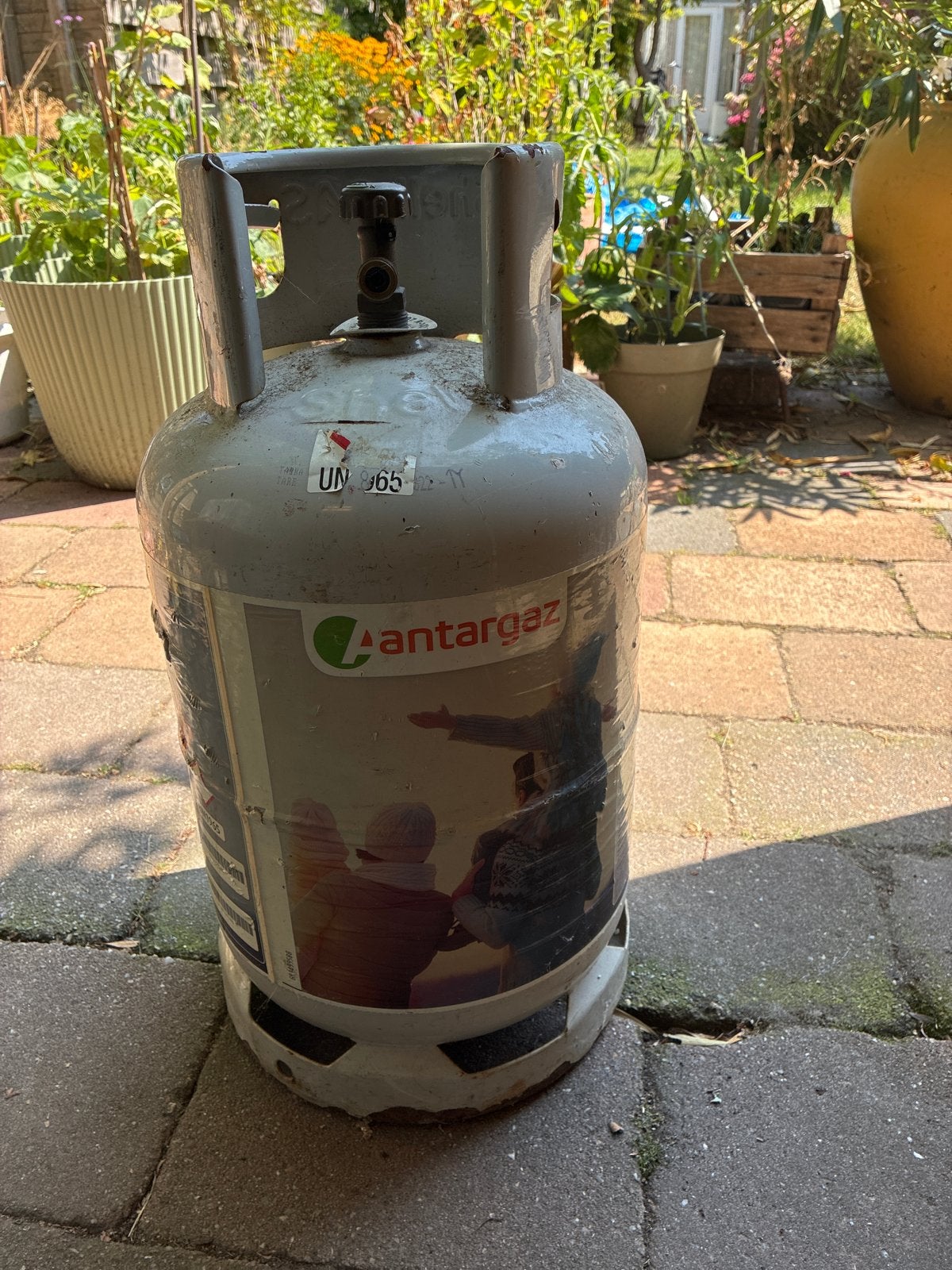 Antargaz gasfles - ideaal voor BBQ of terrasverwarmer, Ophalen, Gebruikt
