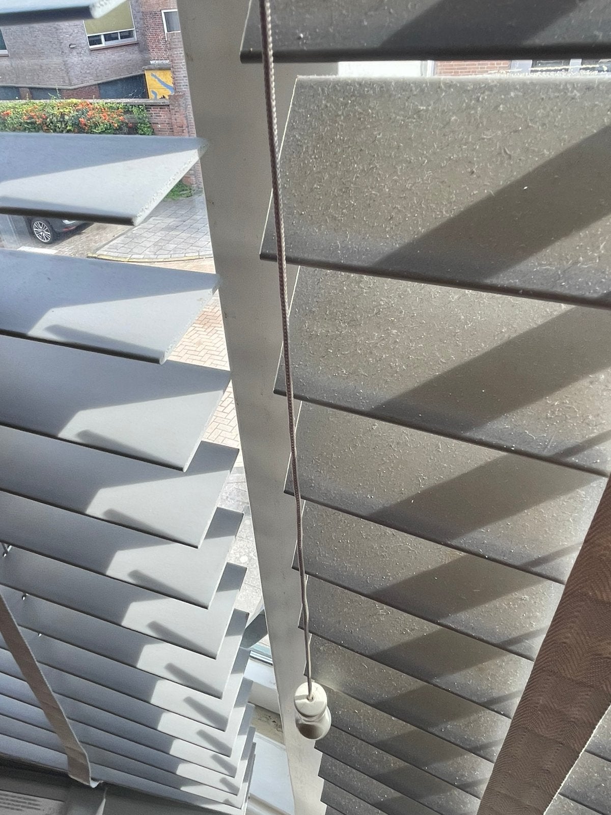 Lamelen, Tuin en Terras, Ophalen, Kunststof, Gebruikt, 200 cm of meer