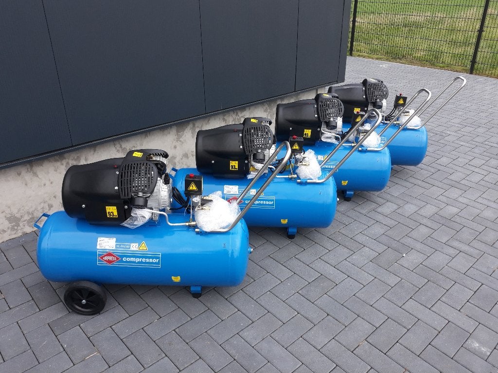 Airpress HL 425-100V 2 cilinder compressor 100 L. vat!!