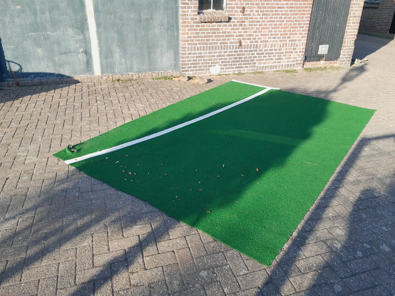 kunstgras 2,5x3,5 meter, Tuin en Terras, Ophalen, Gebruikt, Minder dan 10 m², Kunstgras