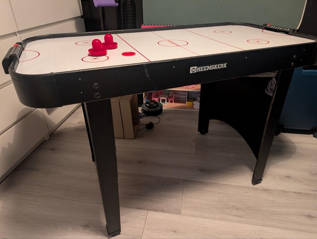 Heemskerk Airhockey Tafel - in goede staat, Ophalen, Zo goed als nieuw