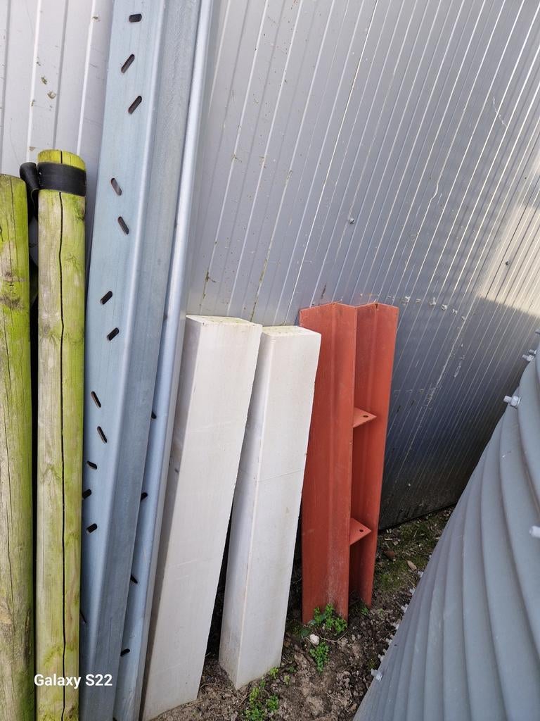 Zware beton Lateien, Ophalen