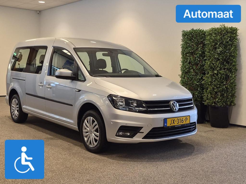 Volkswagen Caddy Maxi Rolstoelauto Automaat 150cm lang x 85c, Automaat, 12 maanden, Gebruikt, Parkeersensor