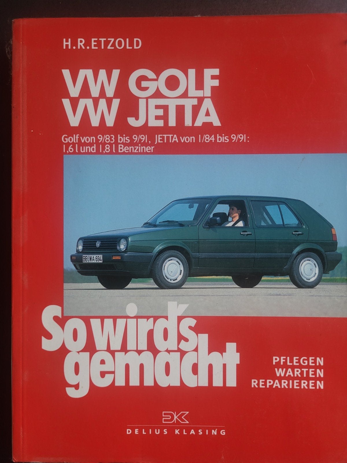 Duitse werkplaatshandleiding van de VW Golf 2/Jetta, Ophalen of Verzenden, Volkswagen