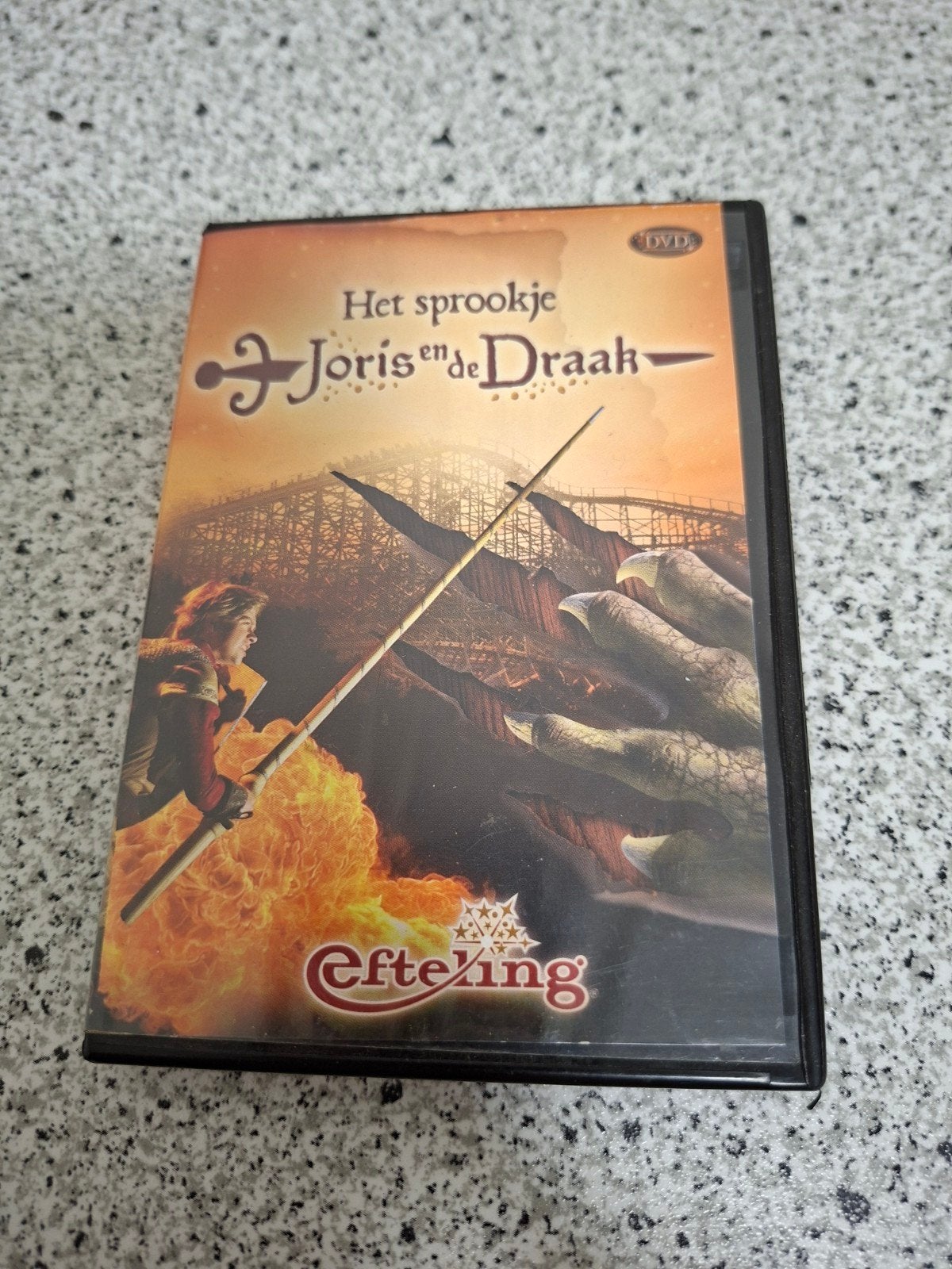 Joris en de Draak mini dvd, Gebruikt, Efteling, Overige typen, Onbekend