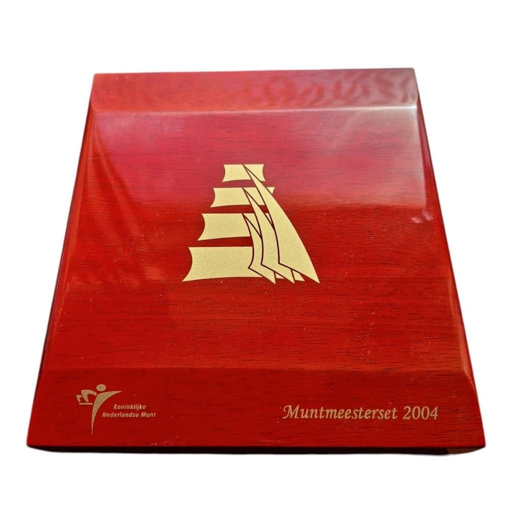 Nederland Muntmeesterset 2004 ‘Waardetransport over zee tijd, Postzegels en Munten, Munten | Nederland, Setje, Koningin Beatrix