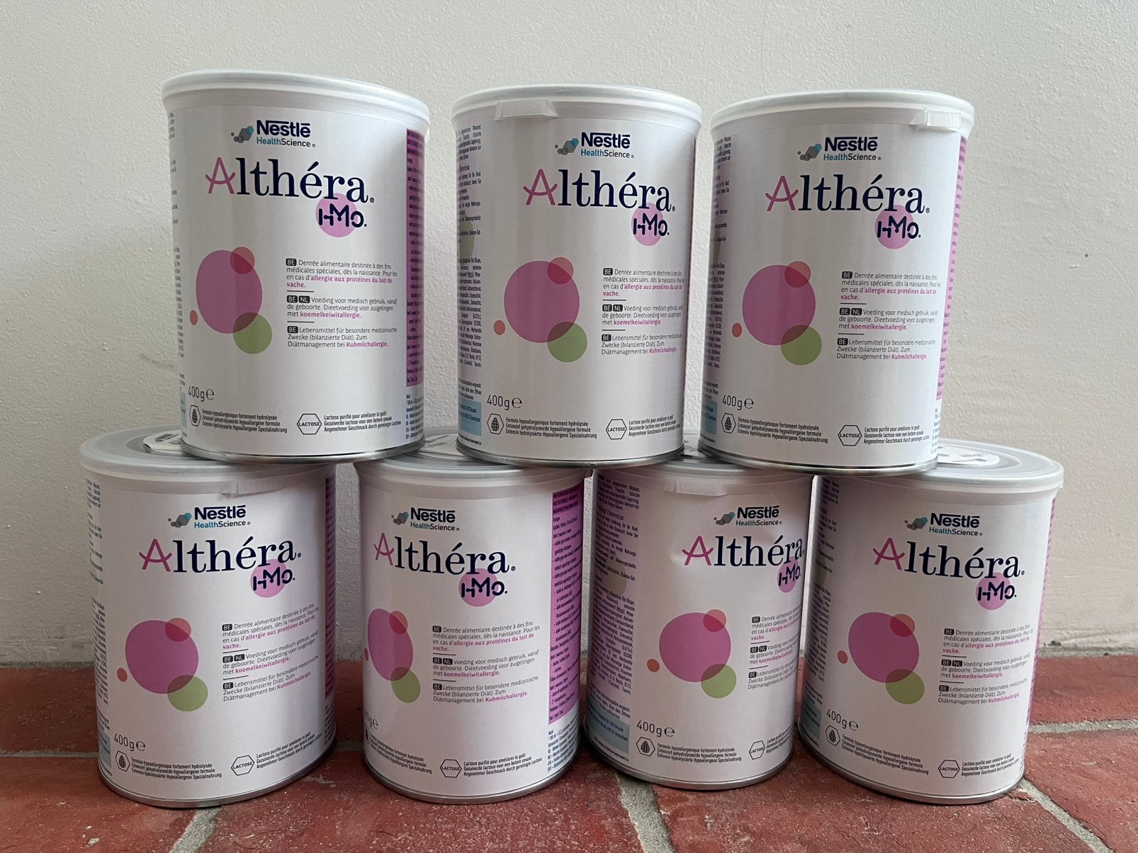 Nestle Althera HMO, Ophalen, Overige typen