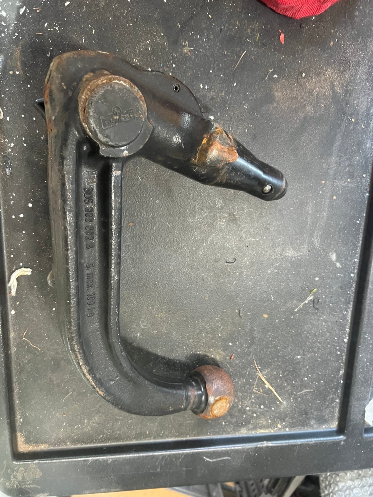 Trekhaak voor VW Phaeton, Touareg, Audi Q7, Ophalen of Verzenden, Gebruikt