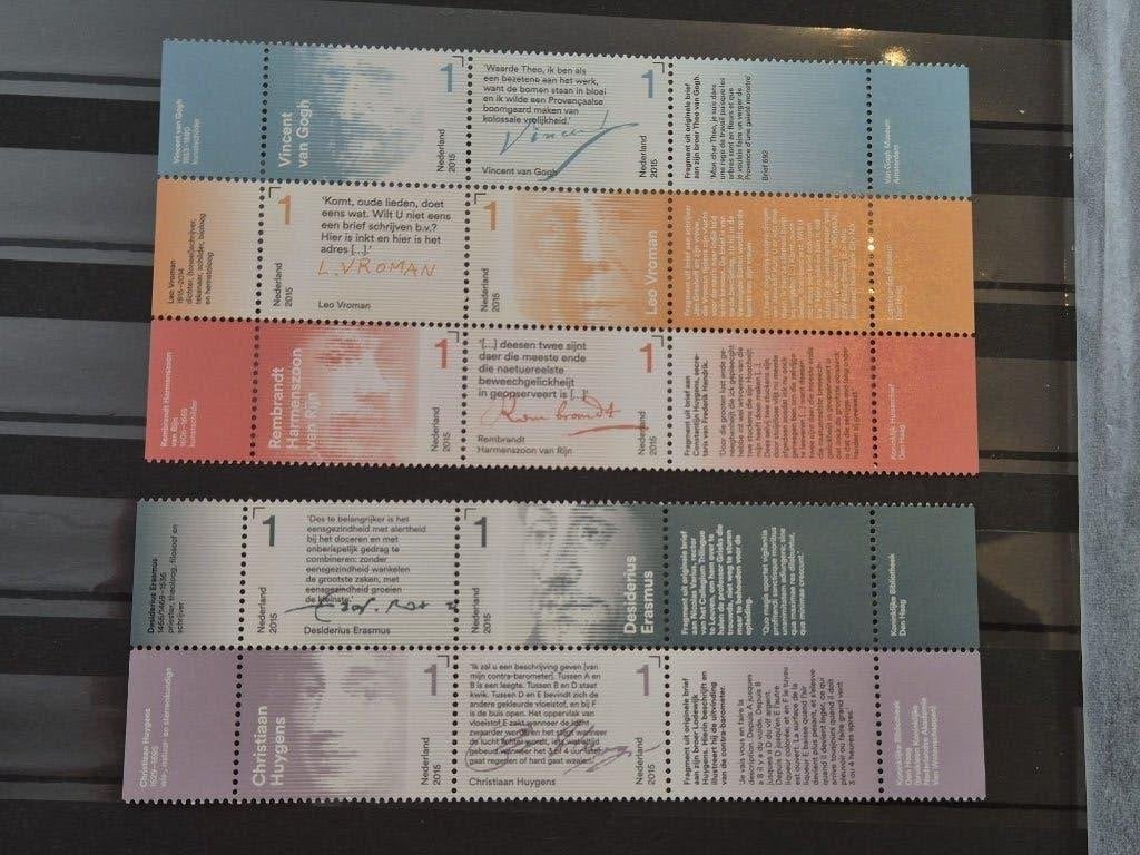 2015 Brieven Schrijven nvph 3315-3324 / Postfris, Ophalen of Verzenden, Na 1940, Postfris