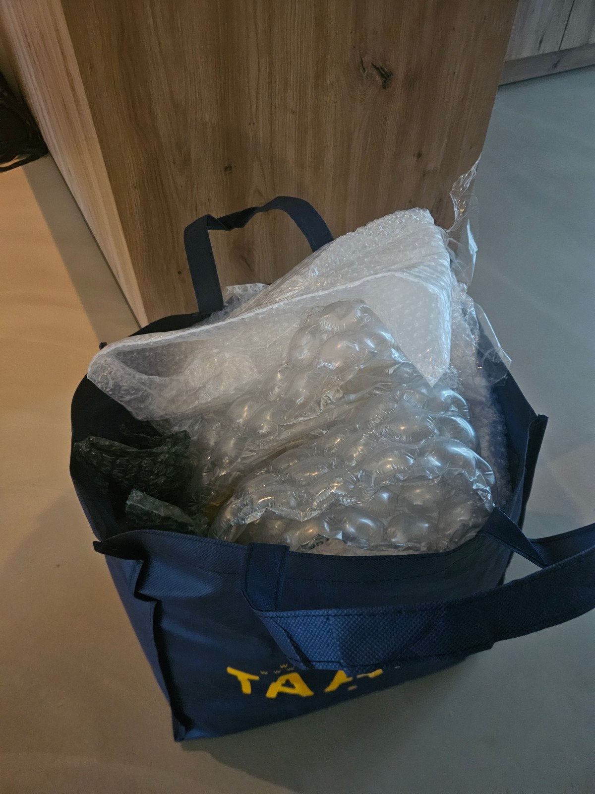 Tas vol noppenfolie, Doe-het-zelf en Verbouw, Zeil en Folie, Ophalen, Folie
