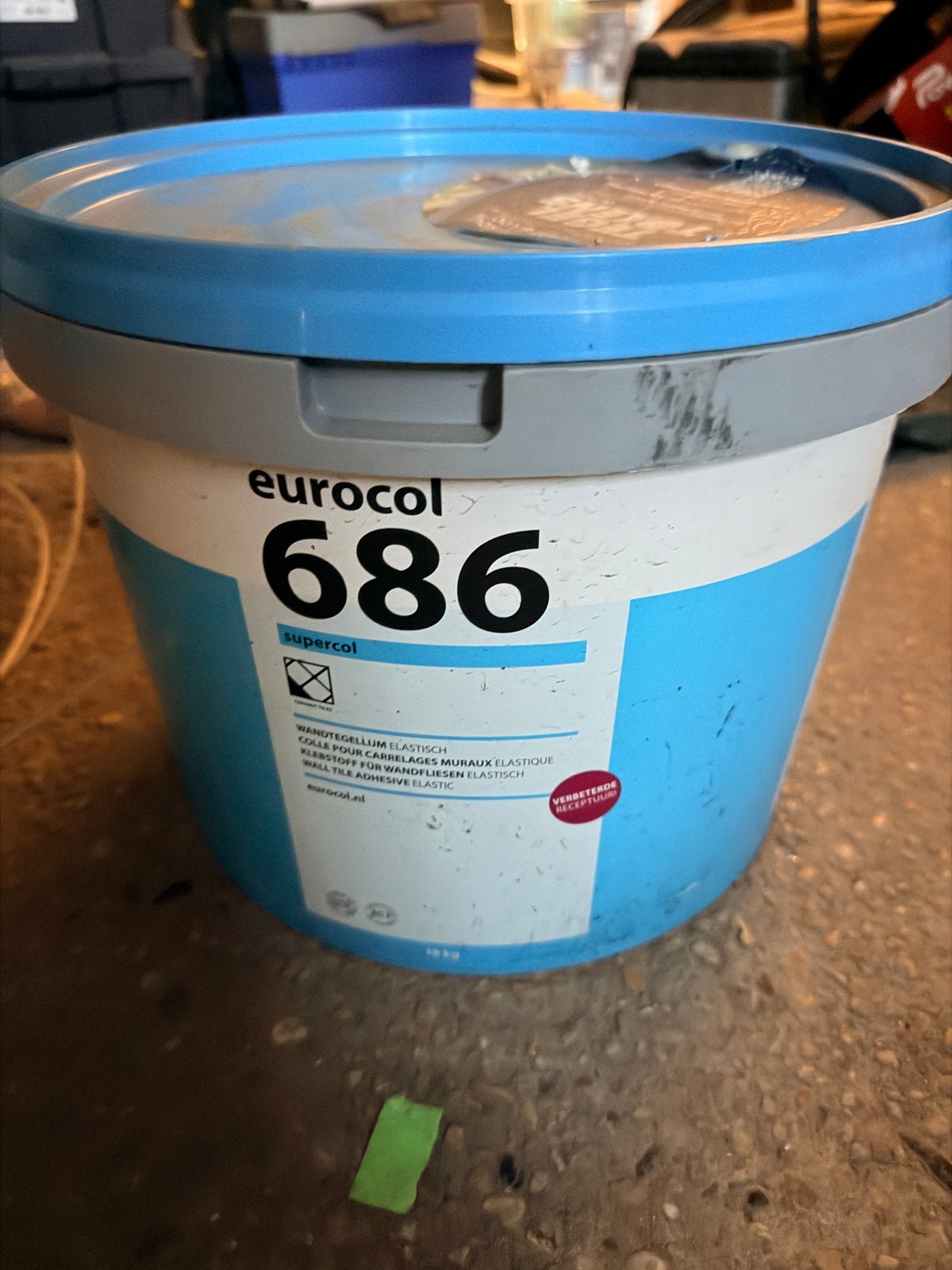 Eurocol 686 Supercol Tegellijm Elastisch, Ophalen, Overige materialen, Wandtegels, Nieuw
