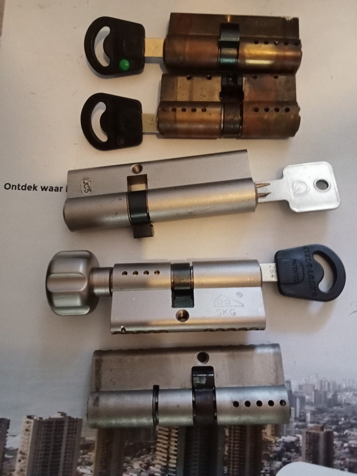 Mul t lock cilinders, Slot, Ophalen of Verzenden, Slot, Slot