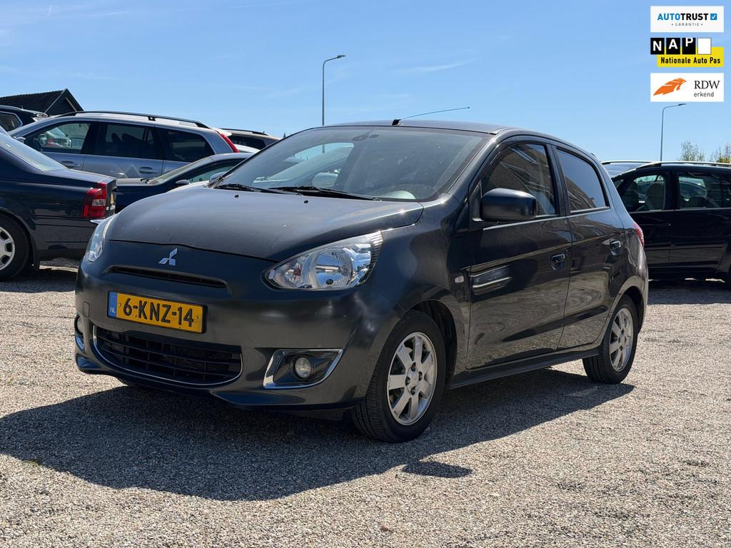 Mitsubishi Space Star 1.2 Intense Automaat Keyless Clima Cru, Euro 5, Start-stop-systeem, Gebruikt, 200 kg