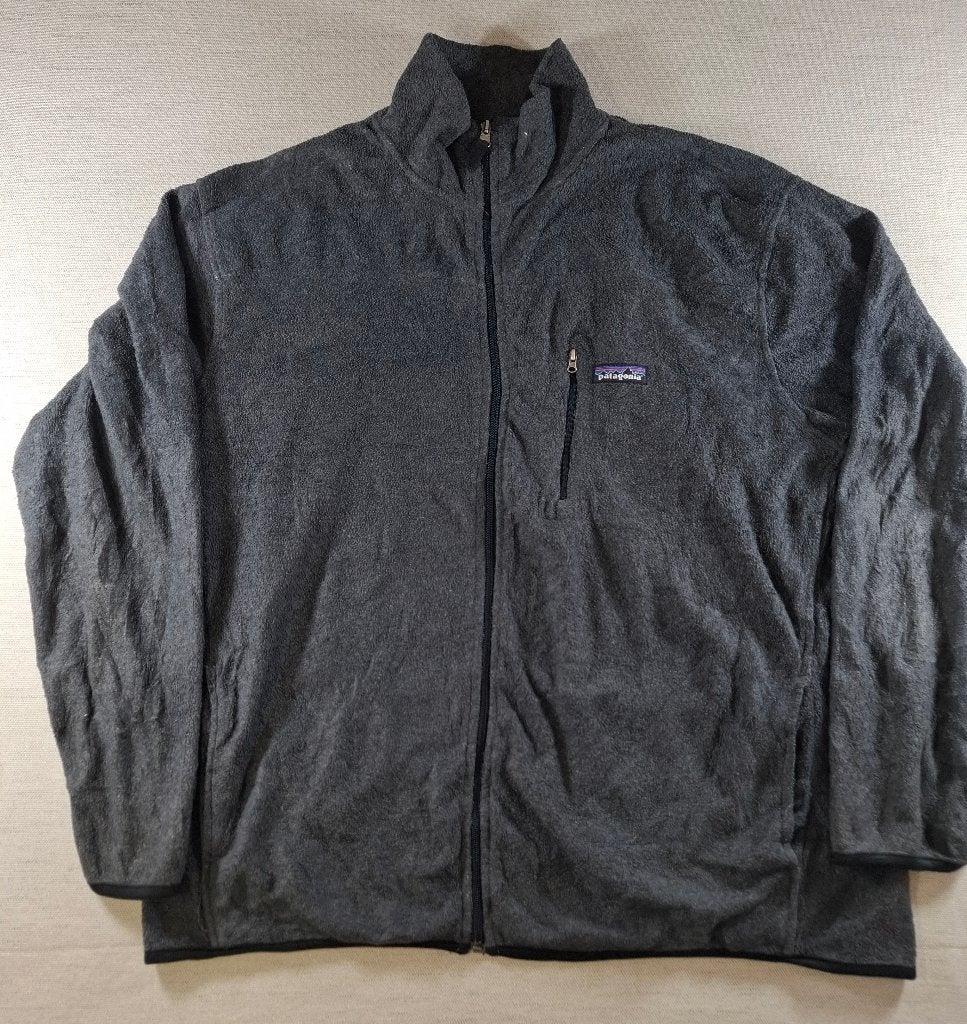 Patagonia Fleece Jas – Antraciet, Maat Dames M, Maat 38/40 (M), Verzenden, Patagonia, Zo goed als nieuw