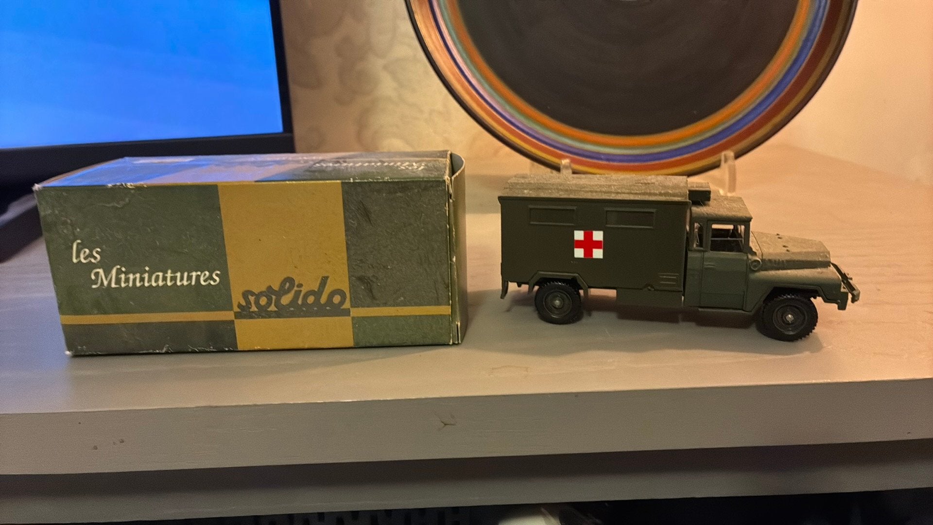 Legertruck WW2 Solido., Ophalen of Verzenden, Zo goed als nieuw, Overige typen, Overige merken