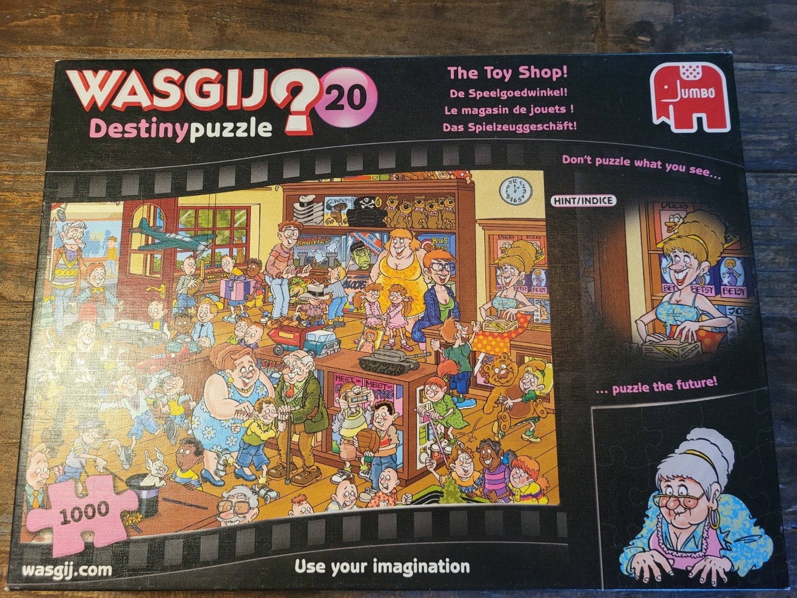 Wasgij Destiny 20: The toy shop, Ophalen of Verzenden, 500 t/m 1500 stukjes, Zo goed als nieuw