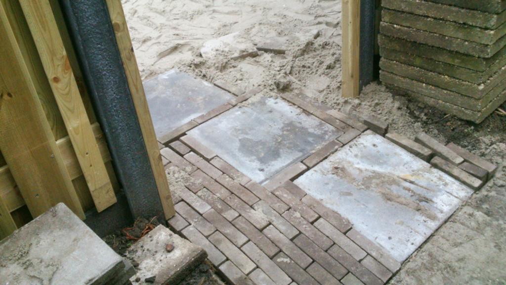 Nog 5 dagen beschikbaar: klinkers (414 stuks)(4,14 m²), Tuin en Terras, Tegels en Klinkers, Klinkers, Beton, Ophalen