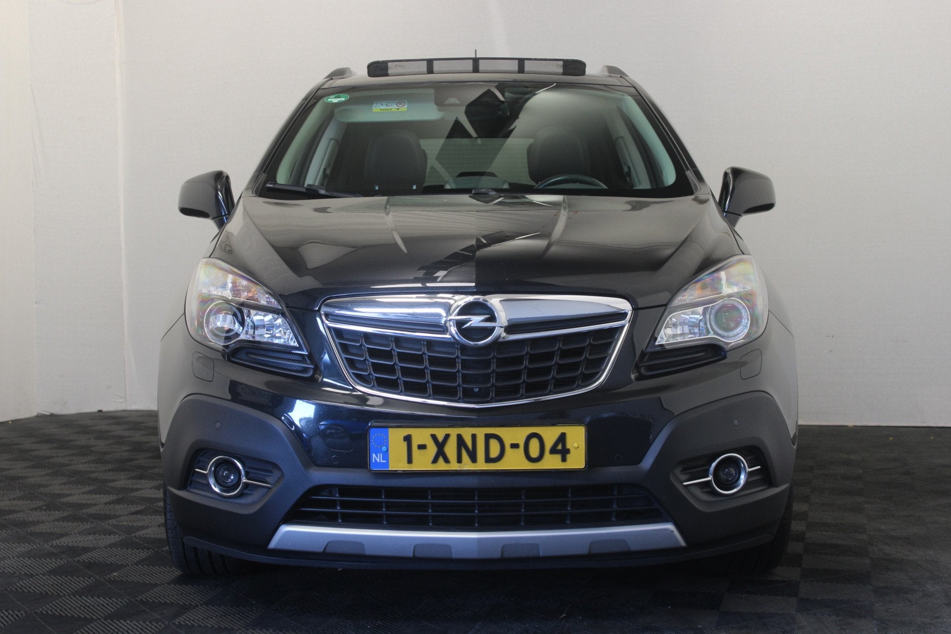 Opel Mokka 1.4 T Cosmo (bj 2014, automaat), Auto's, Euro 5, 15 km/l, Gebruikt, Zwart