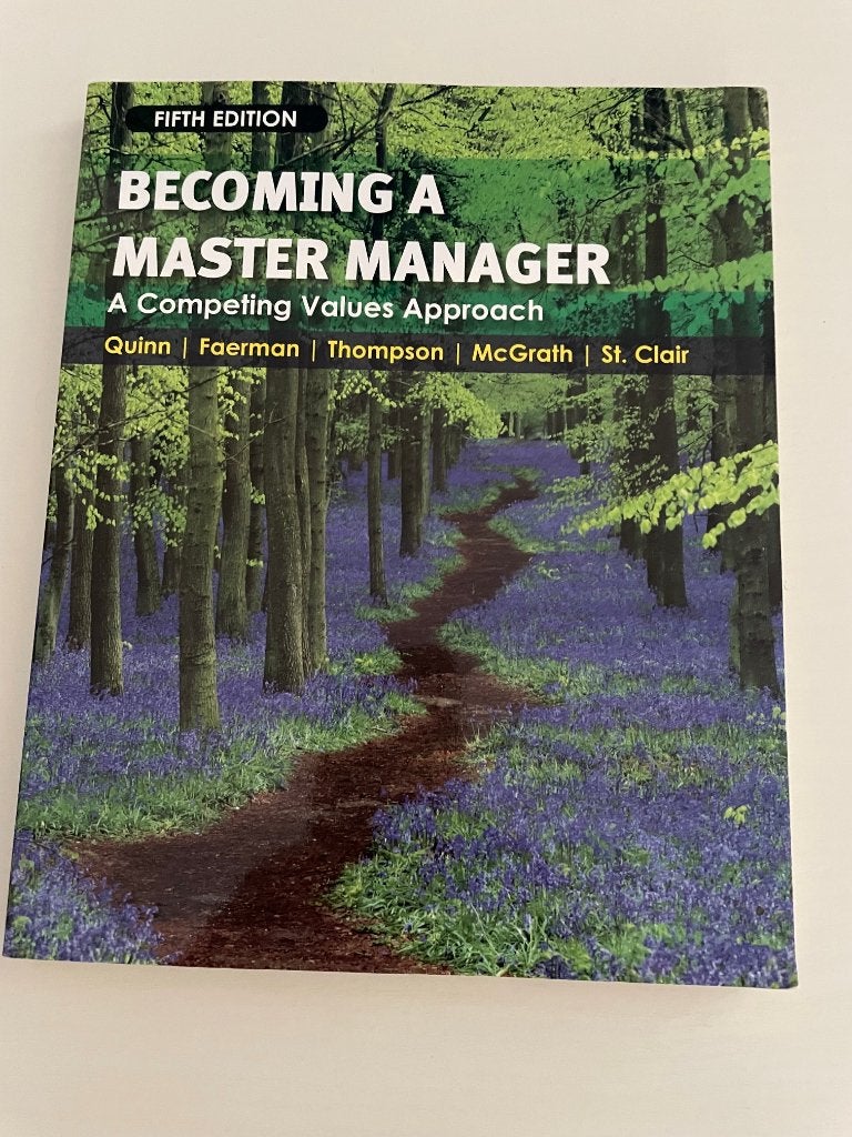 Becomming a Master Manager Quinn Fearman ea, Ophalen, Beta, Zo goed als nieuw, HBO