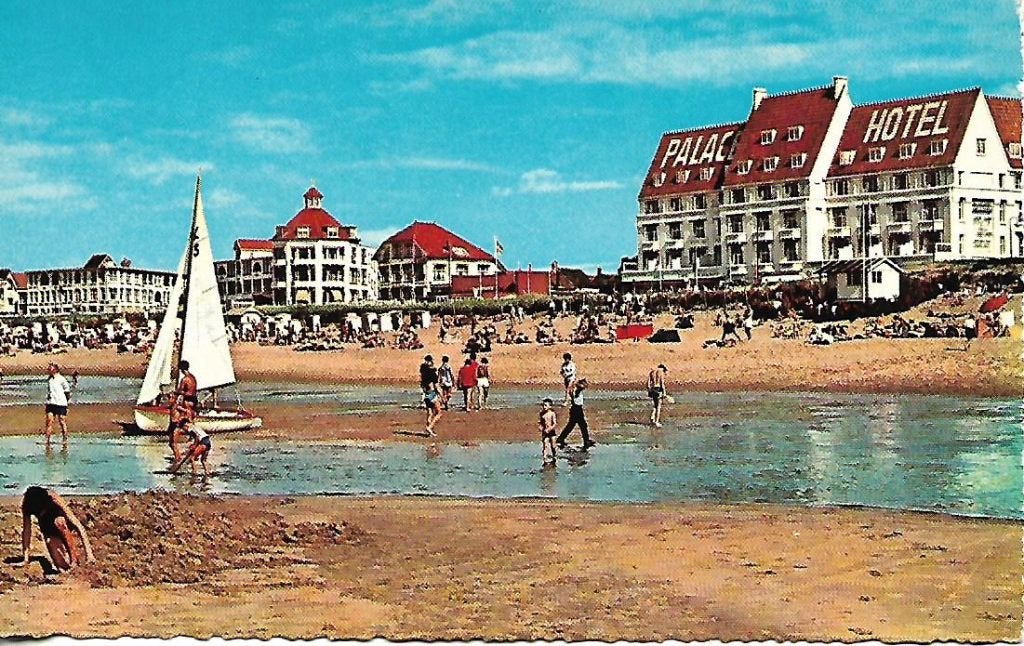 Noordwijk aan Zee- -Palace Hotel., Verzenden, 1960 tot 1980, Ongelopen, Zuid-Holland
