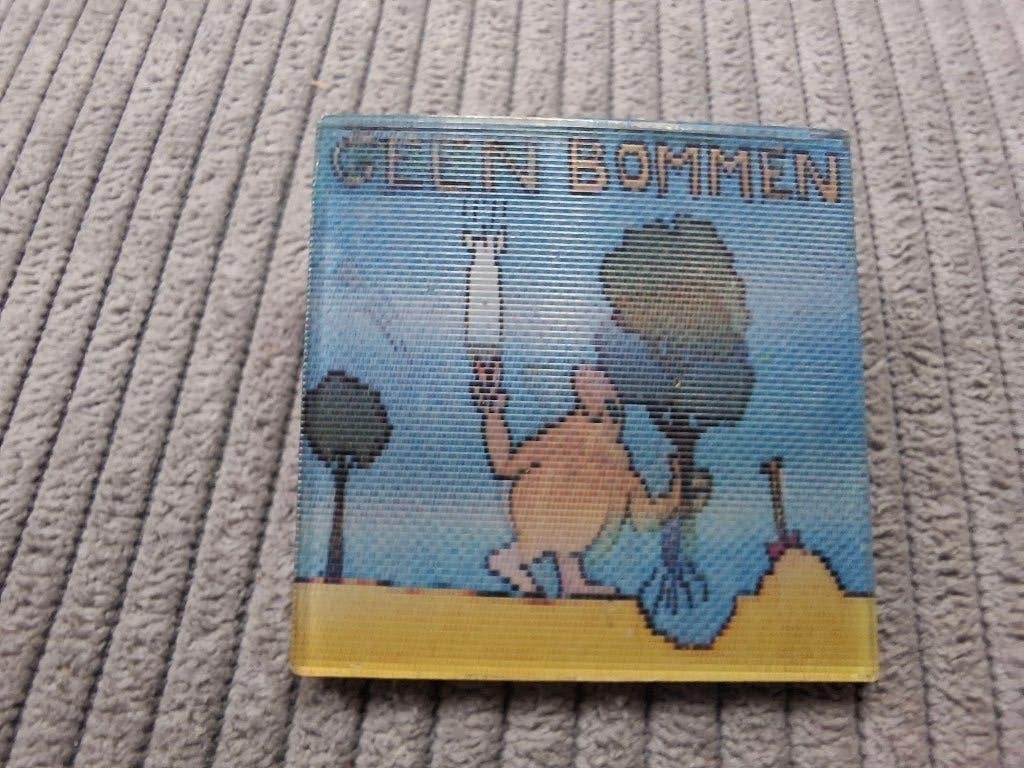 Oude protestspeld 'geen bommen, maar bomen', Ophalen of Verzenden, Gebruikt, Overige onderwerpen