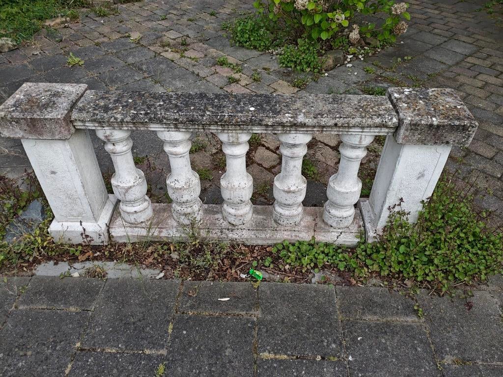 klassieke stenen balustrade met baluster, Ophalen of Verzenden, Gebruikt
