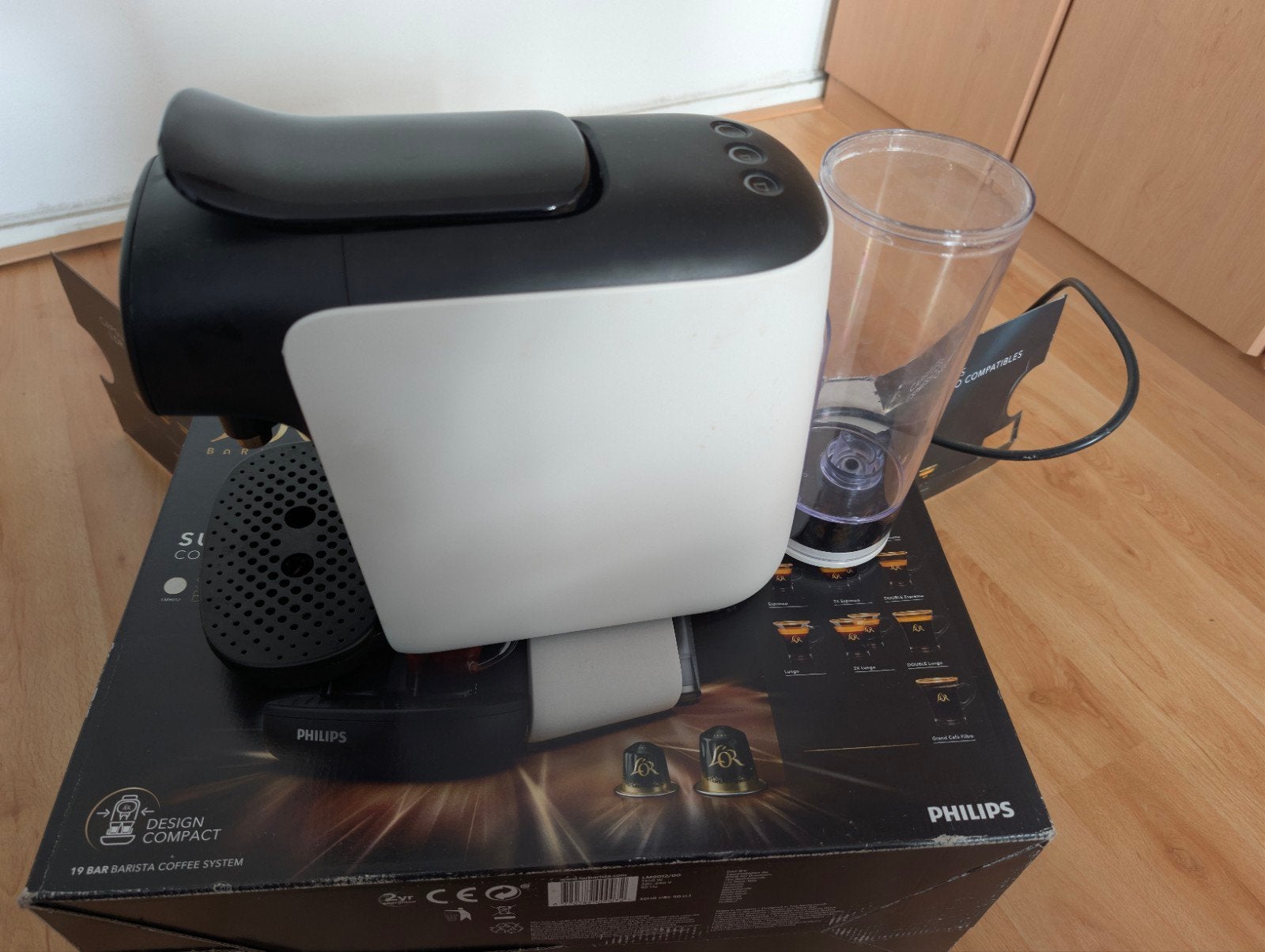L’OR Sublime LM9012/00 Koffiezetapparaat voor capsules, Ophalen of Verzenden, Koffiemachine