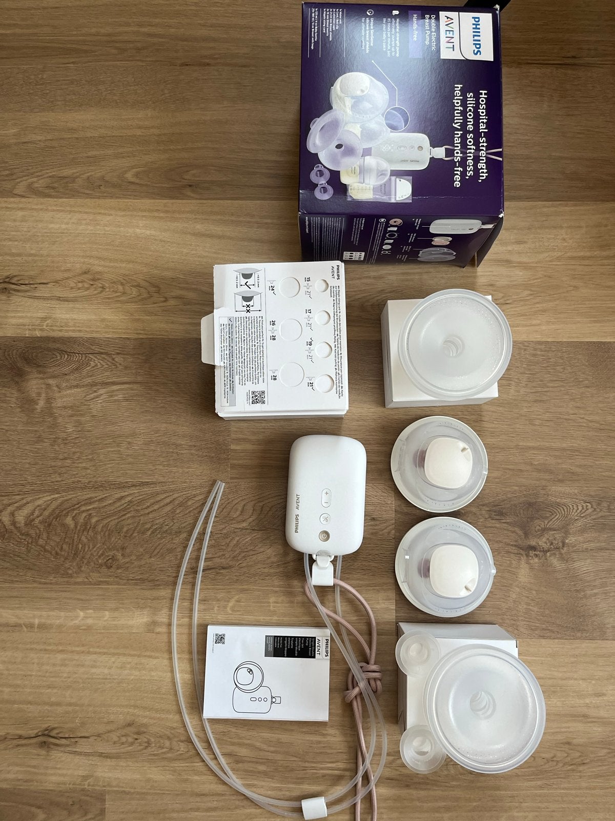 Philips Avent Handsfree Kolf - bijna nog nieuw, Borstkolf, Zo goed als nieuw, Handsfree, Philips Avent