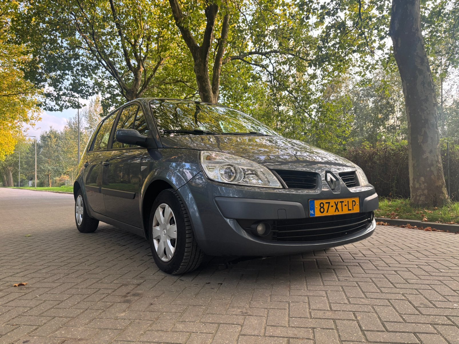 Renault Scénic 1.6 16V 82KW NAP-NW APK 2007 Blauw, Auto's, Euro 5, Stof, 4 cilinders, Blauw
