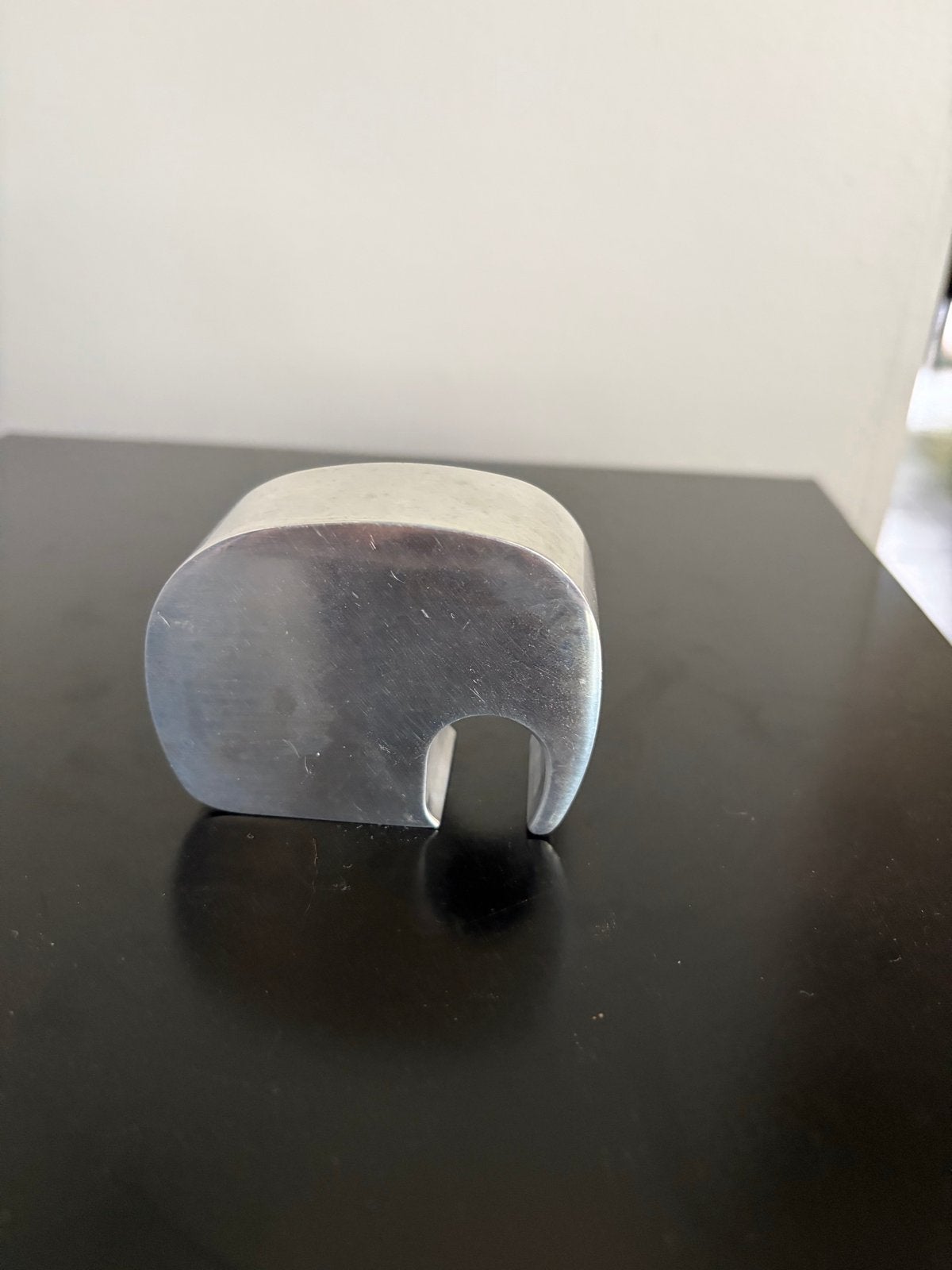 Originele vintage Royal Copenhagen Øllefant flesopener, Gebruikt, Verzenden, Zilver, Metaal
