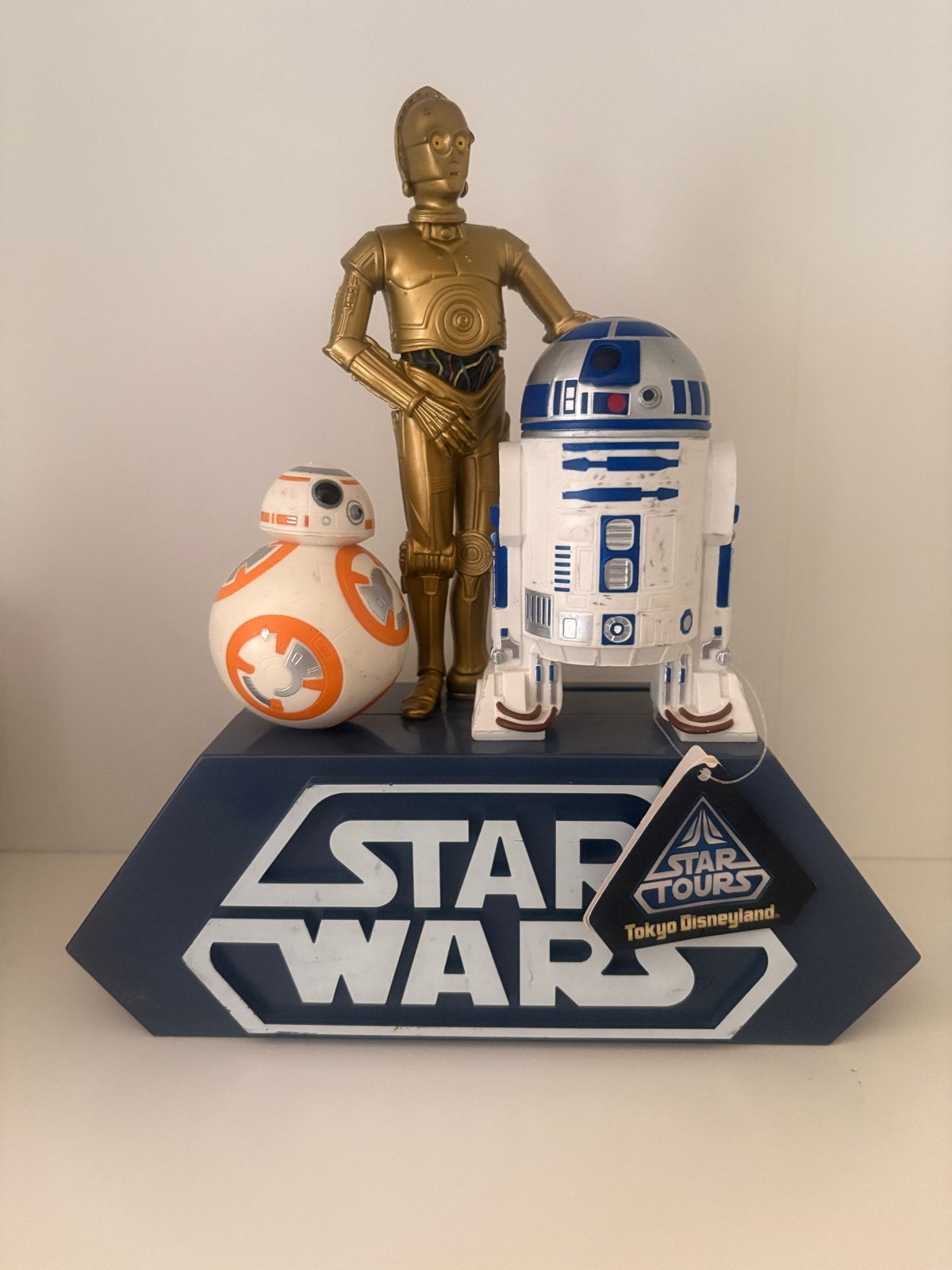 Star Wars Spaarpot - C-3PO, R2-D2, BB-8 - Tokyo Disneyland, Ophalen of Verzenden, Zo goed als nieuw