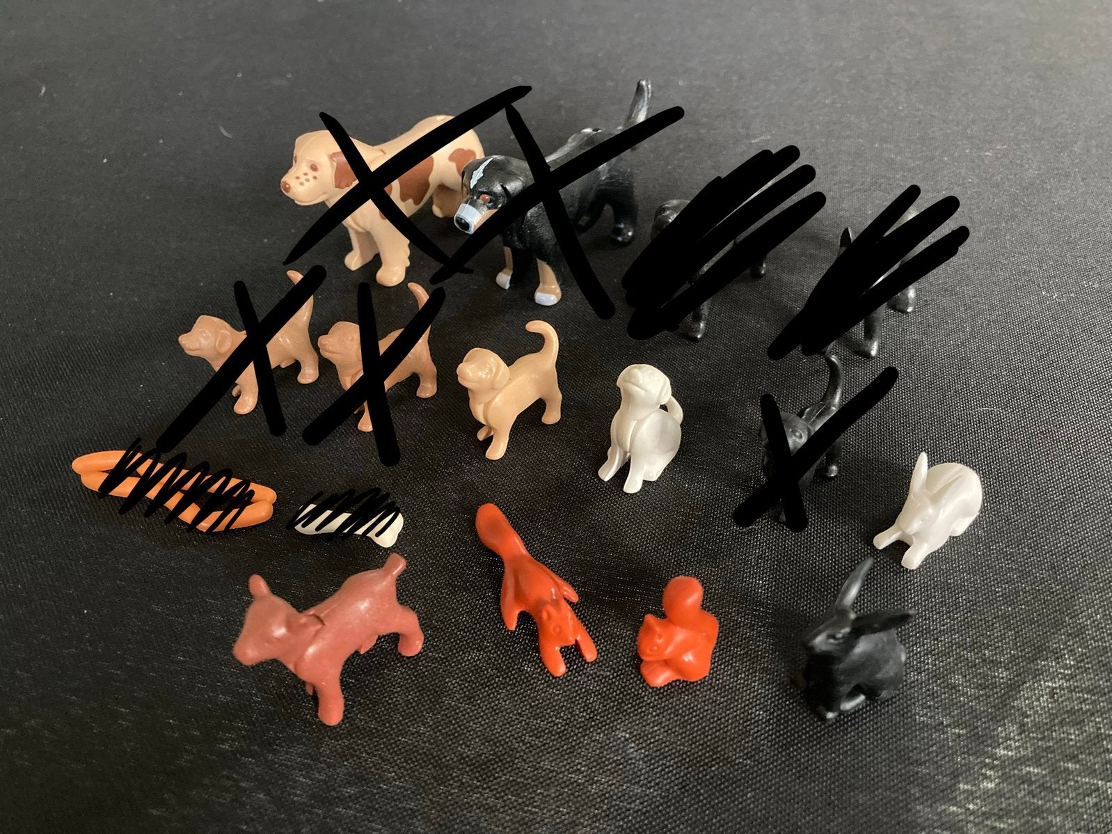 Playmobil honden, eekhoorn ed…, Ophalen of Verzenden, Zo goed als nieuw