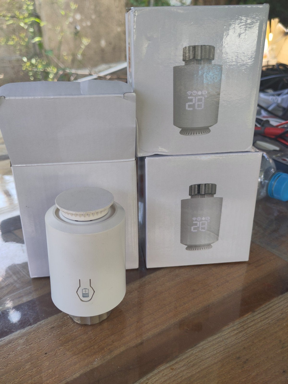 Slimme Thermostaatknop Tuya, Google Home, Alexa 3 stuks, Ophalen, Slimme thermostaat, Nieuw