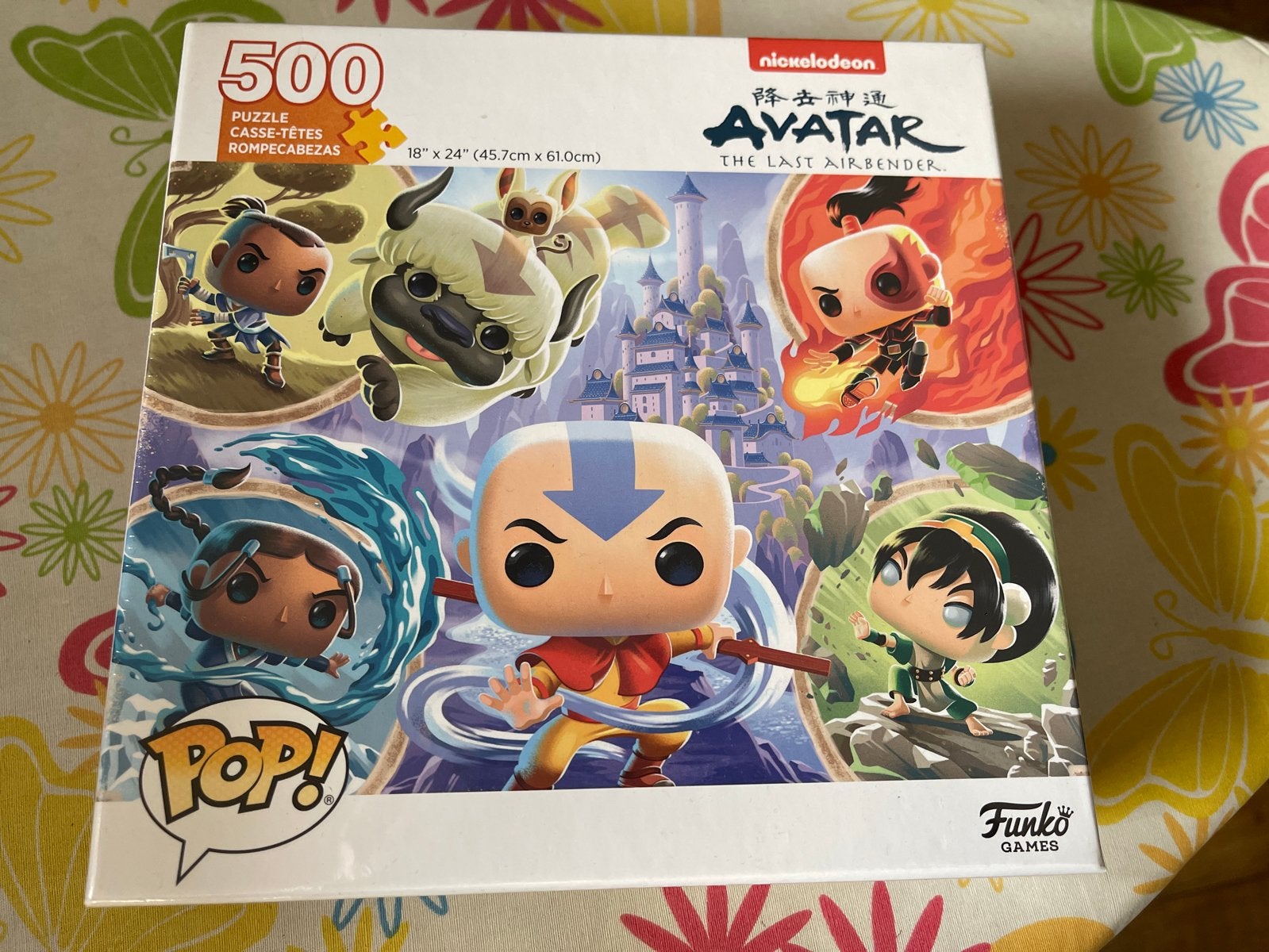 Funko Pop! Avatar: The Last Airbender 500 stukjes puzzel, Ophalen of Verzenden, Meer dan 50 stukjes, Nieuw, 6 jaar of ouder