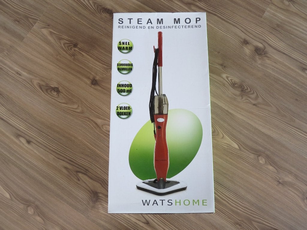 Nieuw: What's Home Steam Mop - Reinigt & Desinfecteert, Ophalen, Nieuw