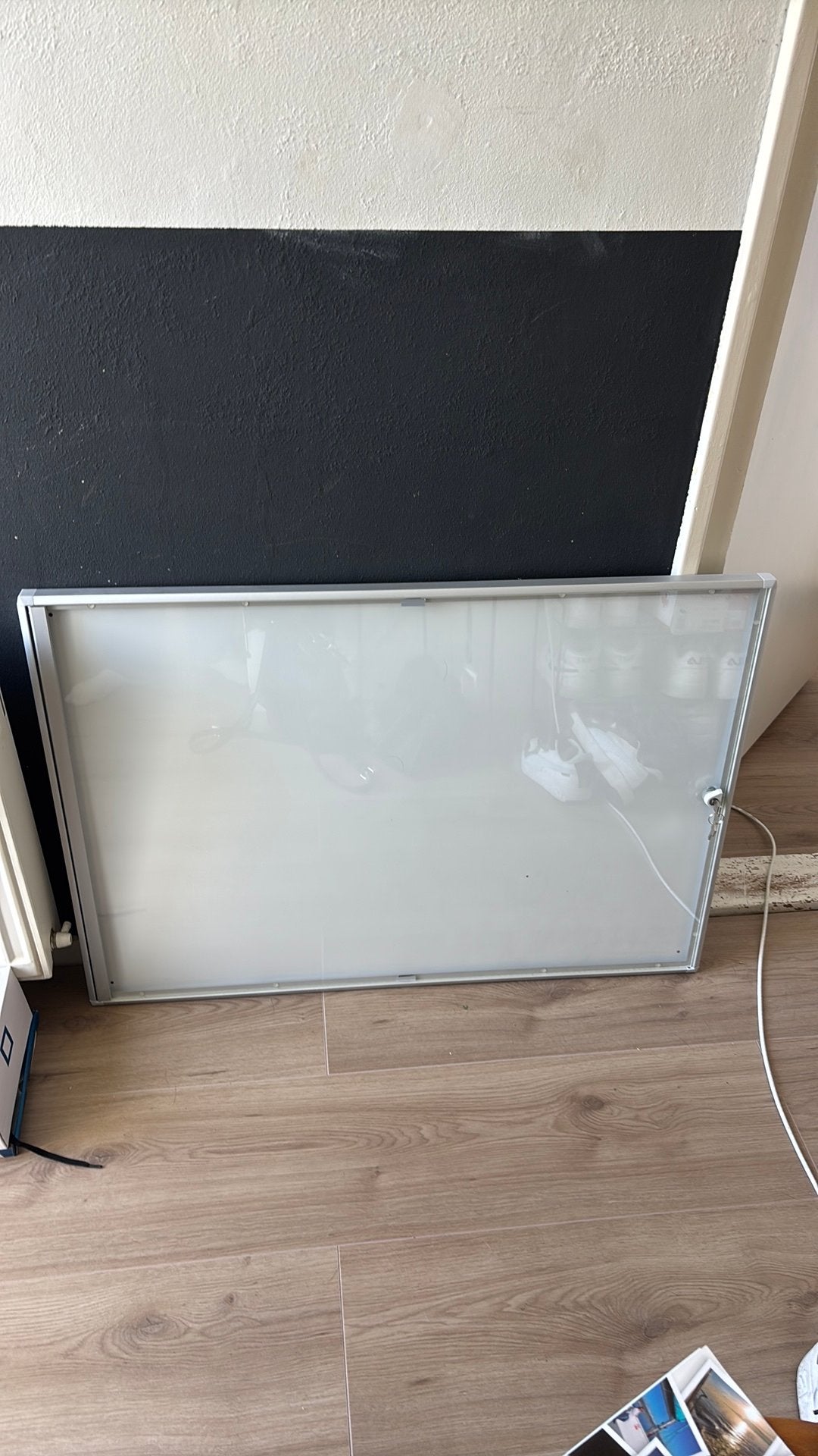 Kantoor memobord. Incl slot, Ophalen, Nieuw, Magneetbord