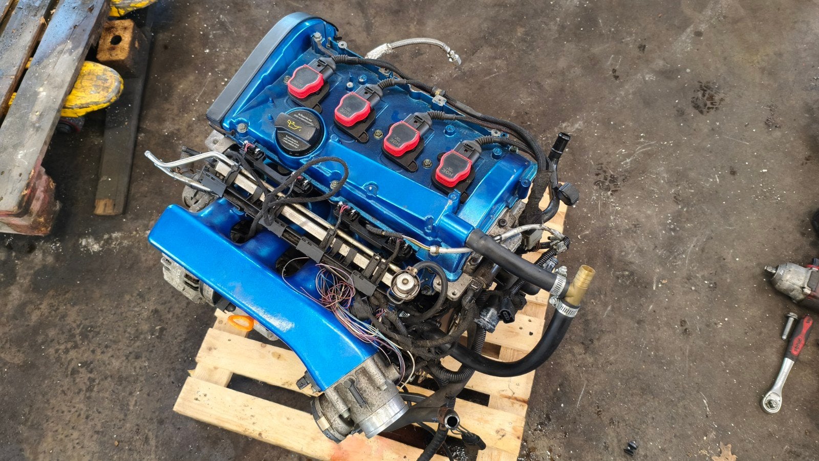 1.8t 20v AUM motor k04-064, Ophalen, Gebruikt