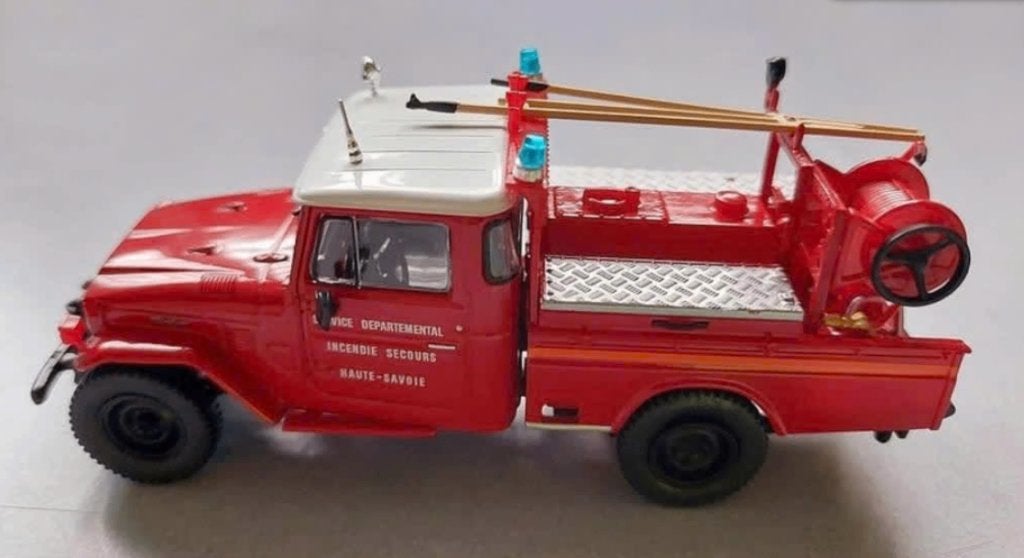 Toyota FJ45 CCFL Desautel Brandweer schaal 1/43 # 19, Verzenden, Nieuw, Auto, Overige merken