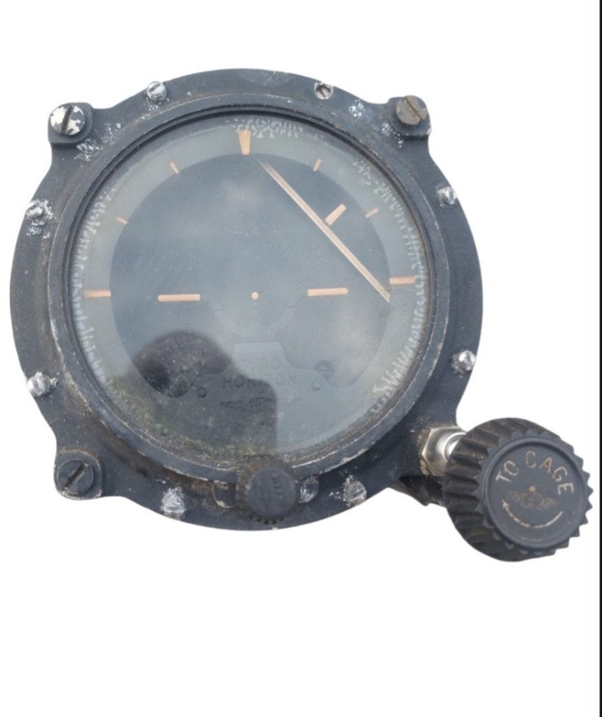 USAAF WO2 P-51 Mustang/B17 Sperry Gyro Horizon Indicator, Verzamelen, Ophalen of Verzenden, Luchtmacht, Amerika, Overige typen