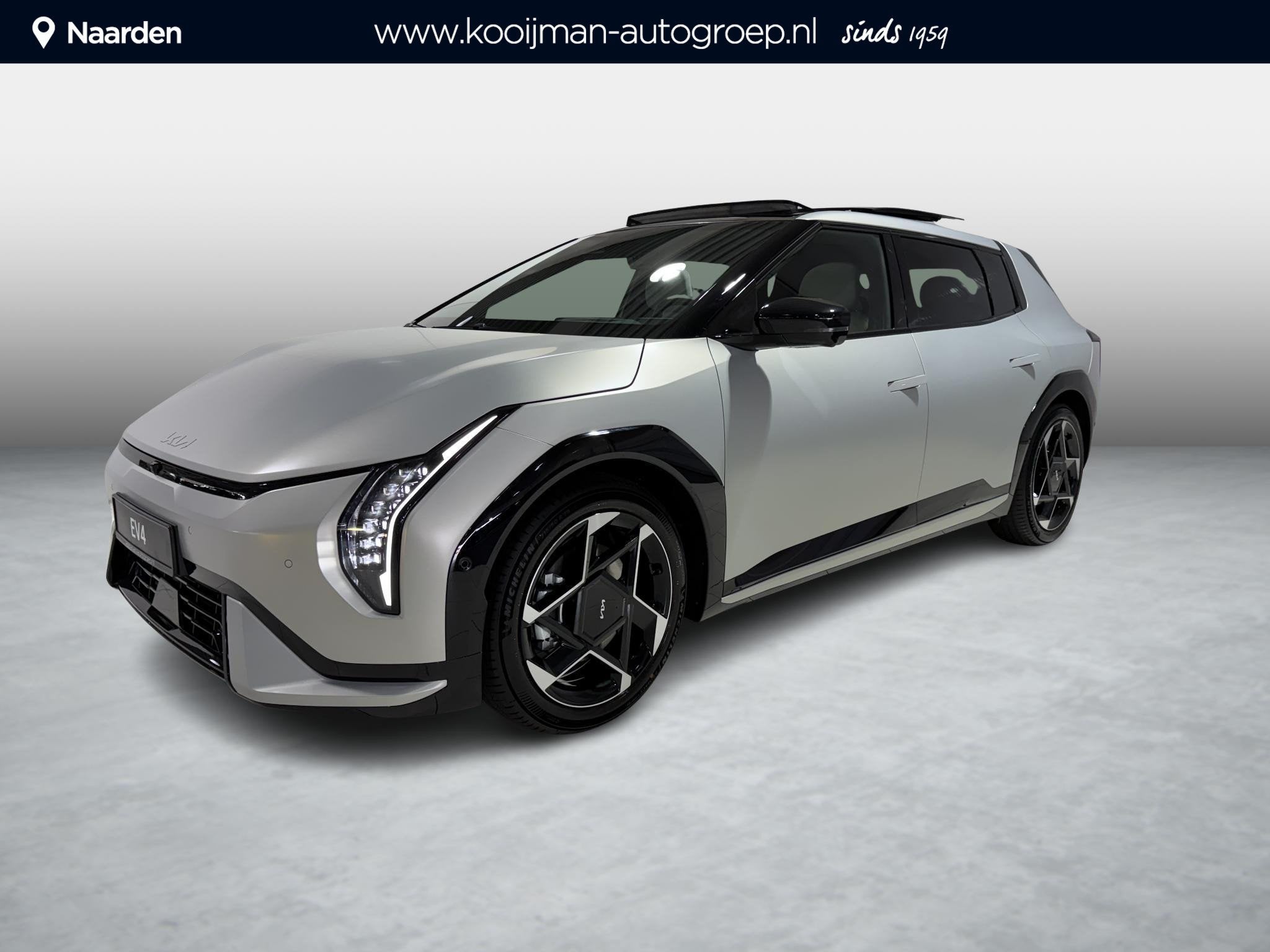 Kia EV4 GT-PlusLine 81.4 kWh Exclusieve ACTIE! meerdere kleu, Auto's, 81 kWh, 510 min, 594 km, Nieuw