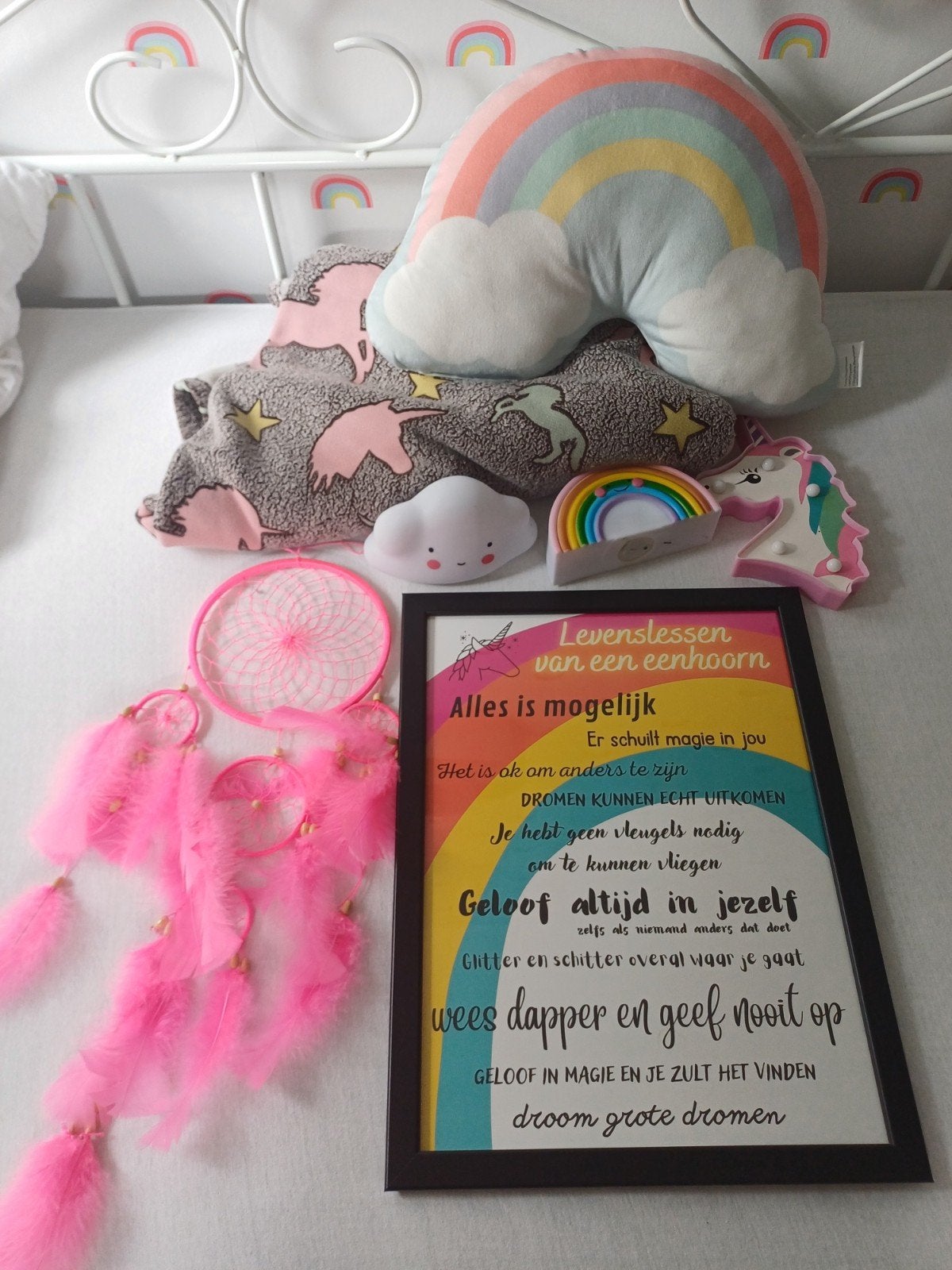 Unicorn Eenhoorn slaapkamer kinderkamer accessoires, Kinderen en Baby's, Kinderkamer | Inrichting en Decoratie, Ophalen of Verzenden