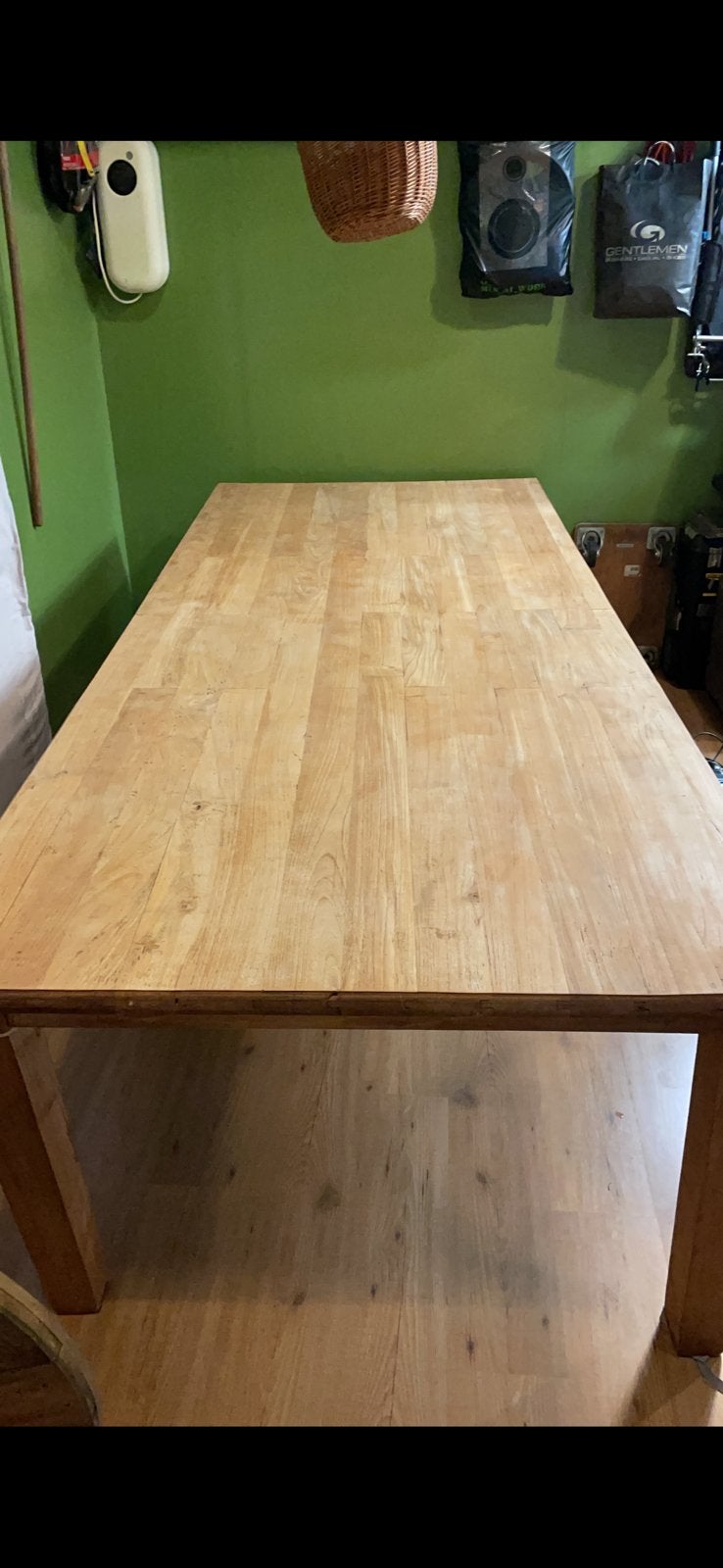 Mooie grote zware teak eettafel 300x125  8/10 persoons, 100 tot 150 cm, Stijlvol, Teakhout, 200 cm of meer