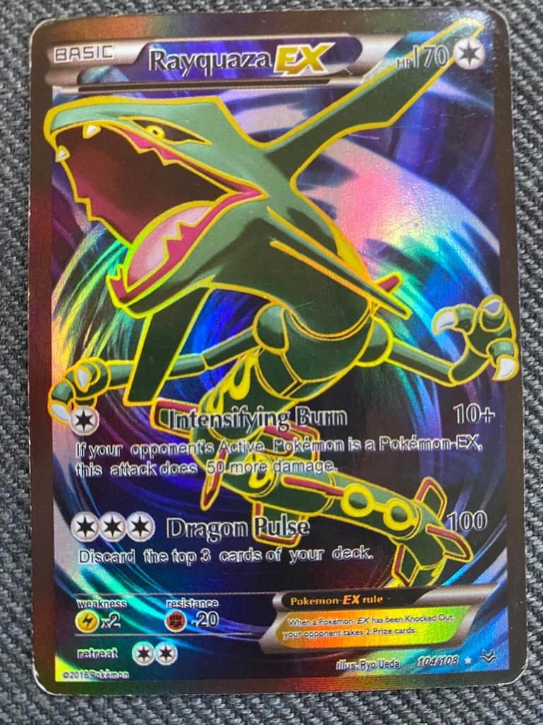 Rayquaza EX, Ophalen, Zo goed als nieuw, Losse kaart