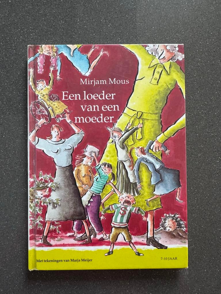 Mirjam Mous - Een loeder van een moeder (kinderboek), Ophalen of Verzenden, Zo goed als nieuw, Fictie algemeen